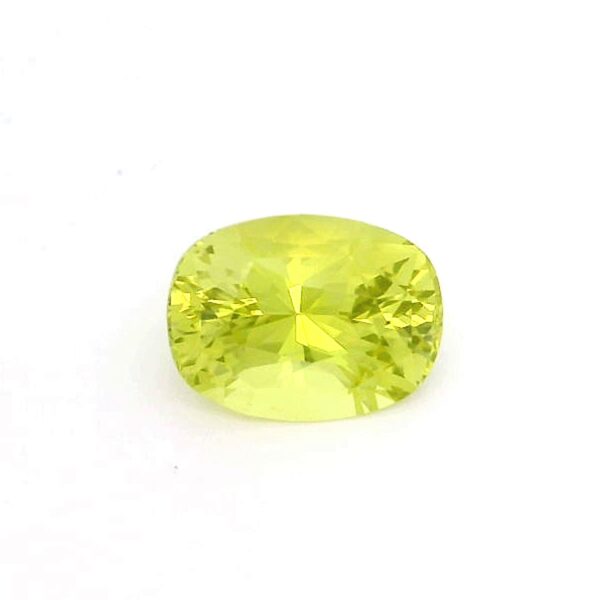 2.59 ct, Yellow, Chrysoberyl, Cushion