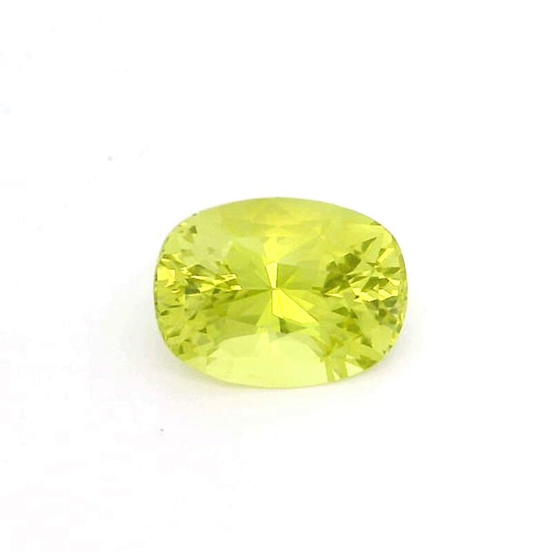 Chrysoberyl, Yellow, Cushion, 2.59 ct