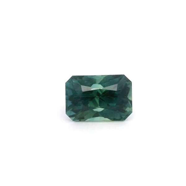 2.56 ct, Blue Green, Sapphire, Radiant
