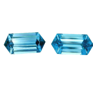 6.92 ct, Blue, Zircon, Hexagon