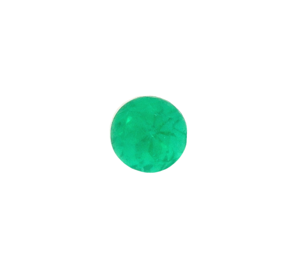 0.79 ct, Green, Emerald, Round