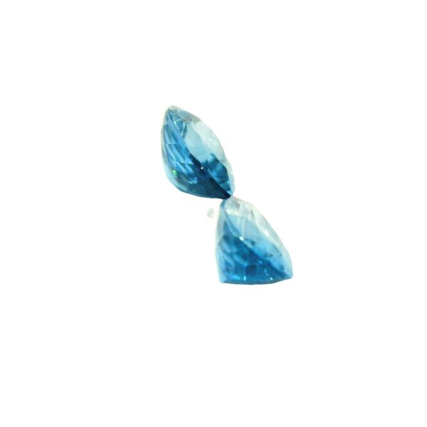 7.72 ct, Blue, Zircon, Pear - Image 3