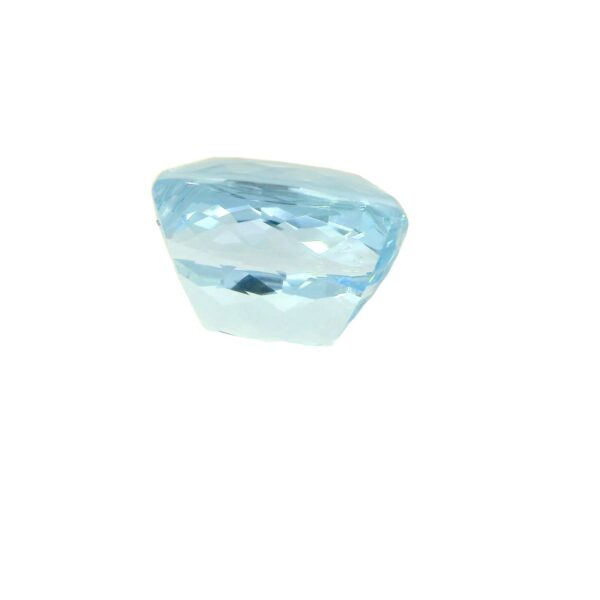 12.57 ct, Blue, Aquamarine, Cushion - Image 3