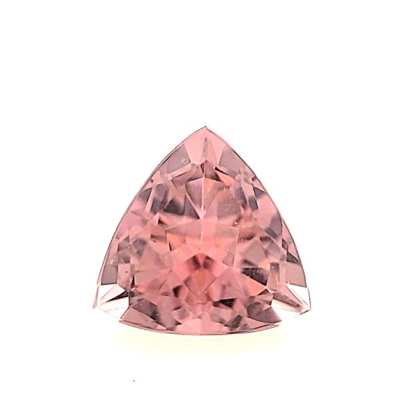 3.76 ct, Peach, Tourmaline, Trillion