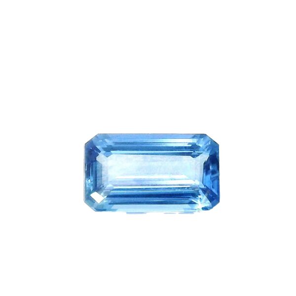2.98 ct, Blue, Sapphire, Emerald cut - Image 4