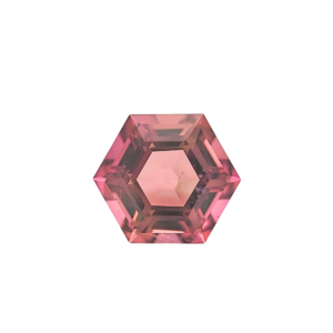 2.50 ct, Pink, Tourmaline, Hexagon