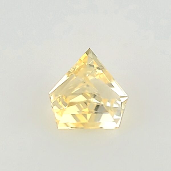 1.51 ct, Yellow, Sapphire, Designer Cut