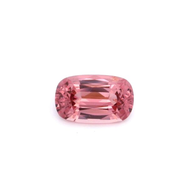 3.69 ct, Peach, Spinel, Cushion
