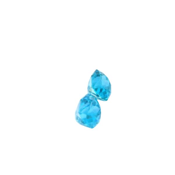 3.69 ct, Blue, Zircon, Cushion - Image 2