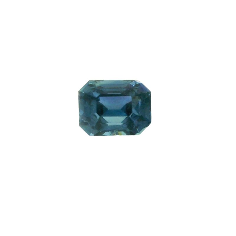 Sapphire, Blue, Emerald cut, 1.19 ct