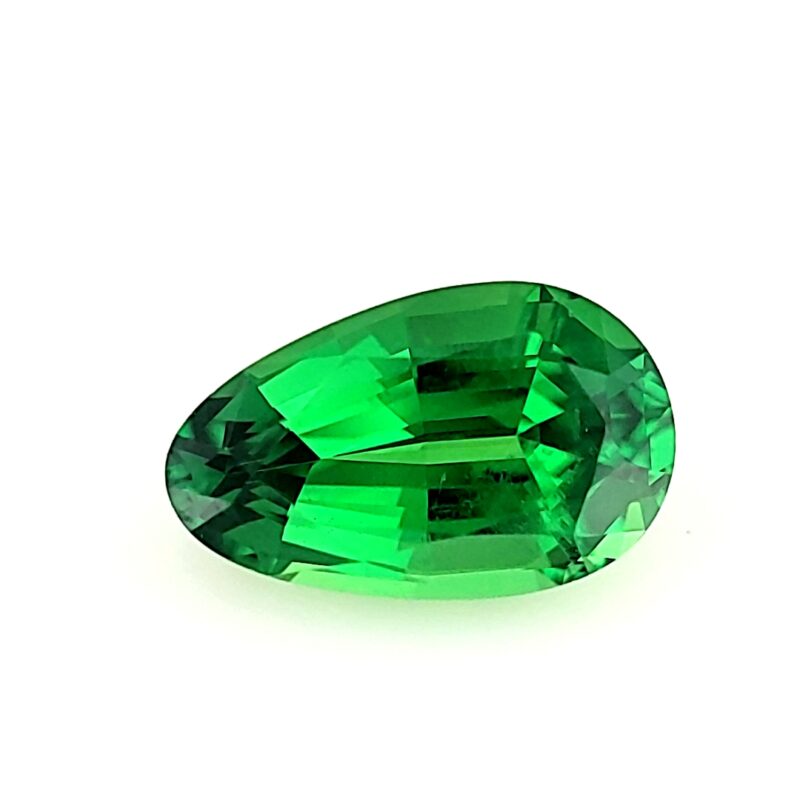 Tsavorite, Green, Pear, 1.91 ct