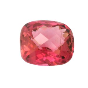 8.69 ct, Pink, Tourmaline, Cushion