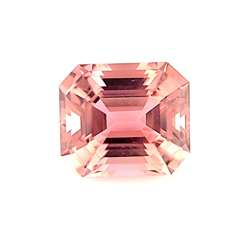 Tourmaline, Pink, Emerald cut, 3.95 ct