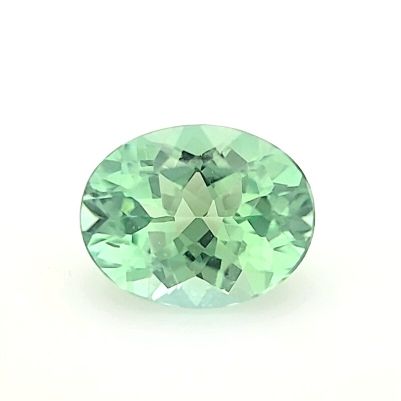 Tourmaline, Green, Oval, 1.62 ct