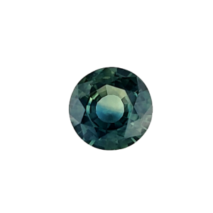 1.19 ct, Blue Green, Sapphire, Round