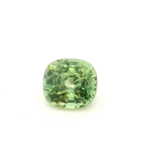 1.05 ct, Blue Green, Montana Sapphire, Cushion