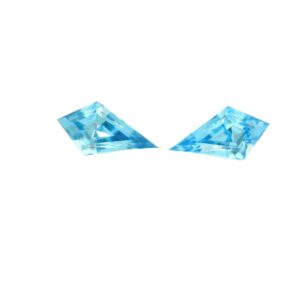 2.88 ct, Blue, Zircon, Kite