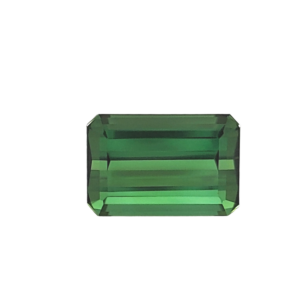 2.96 ct, Green, Tourmaline, Emerald cut