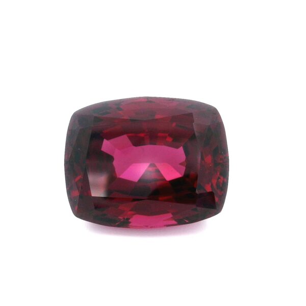 43.89 ct, Red, Rhodolite, Cushion