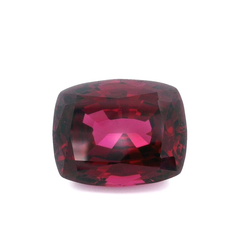 Rhodolite, Red, Cushion, 43.89 ct