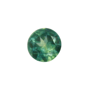 0.98 ct, Blue Green, Montana Sapphire, Round