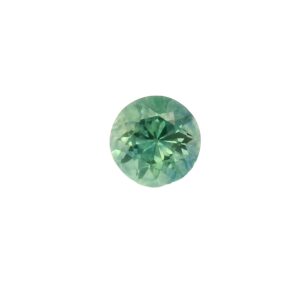 1.24 ct, Blue Green, Sapphire, Round