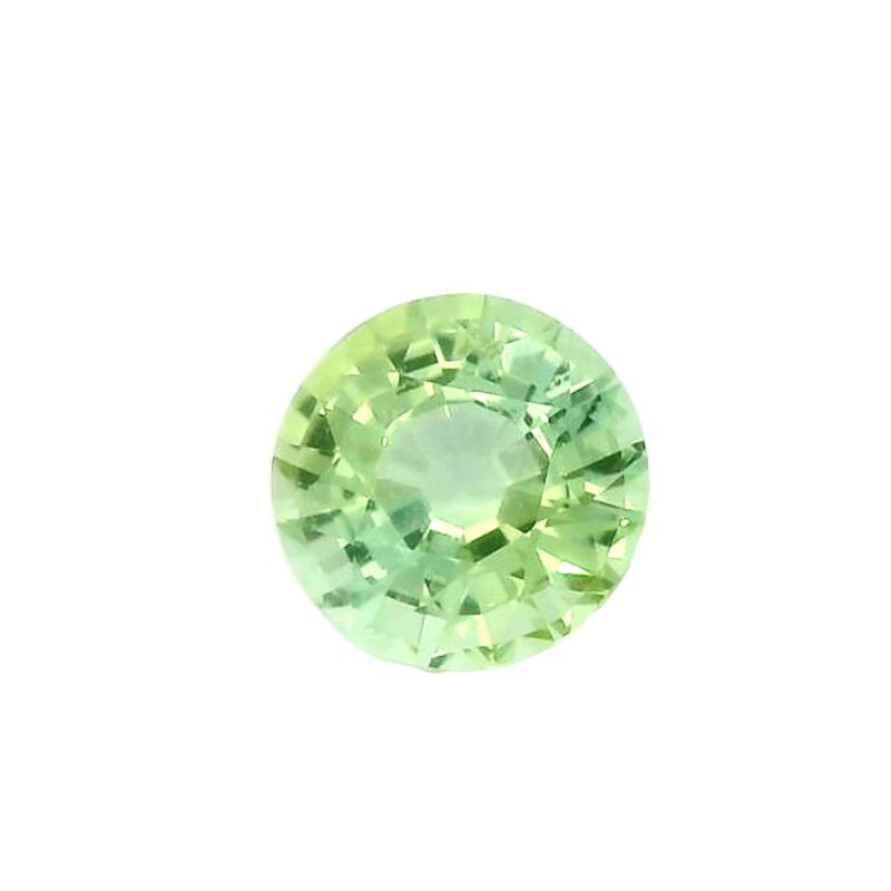 Tourmaline, Green, Round, 2.03 ct