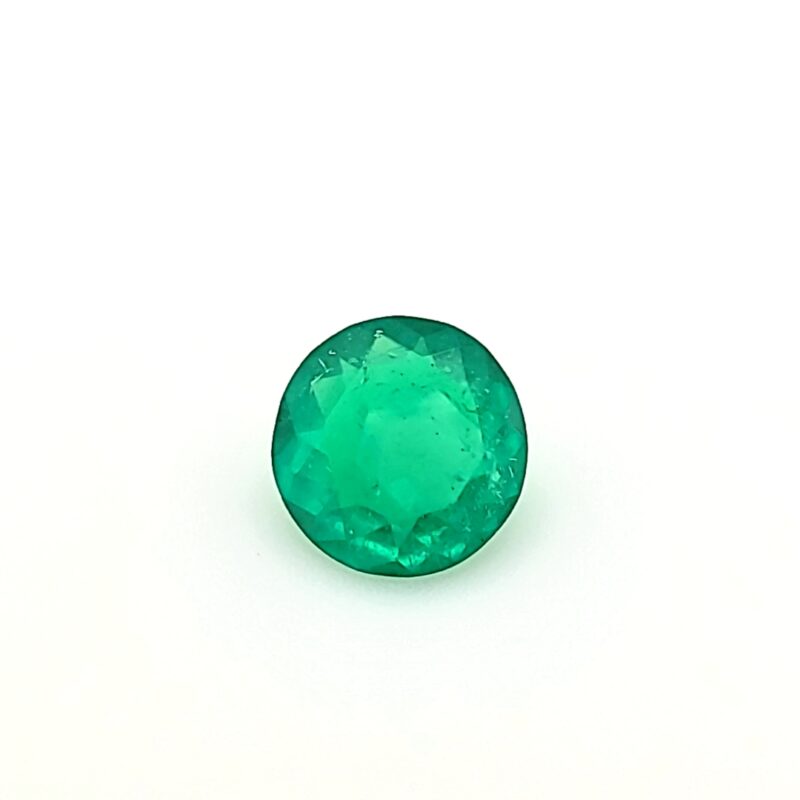 Emerald, Green, Round, 0.31 ct