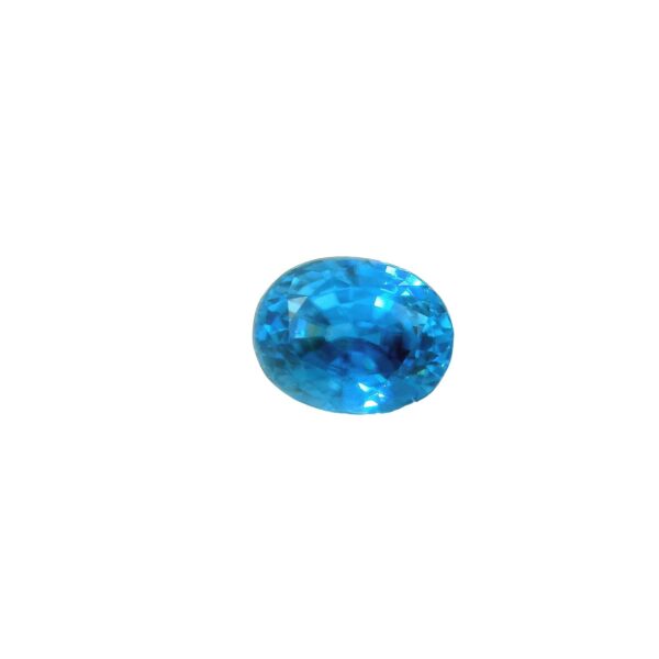 6.15 ct, Blue, Zircon, Oval - Image 3