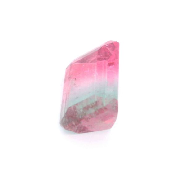 6.52 ct, Bi-color, Tourmaline, Emerald cut - Image 3