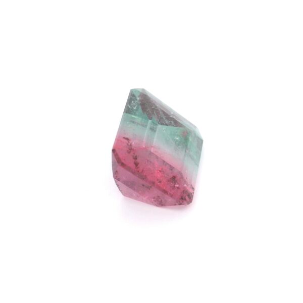 11.57 ct, Bi-color, Tourmaline, Emerald cut - Image 2