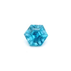 1.61 ct, Blue, Zircon, Hexagon