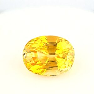 4.69 ct, Yellow, Sapphire, Oval