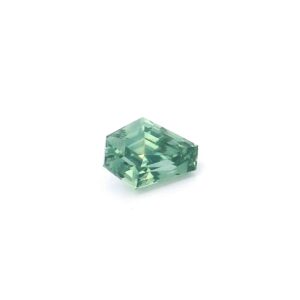 1.43 ct, Blue Green, Sapphire, Designer Cut