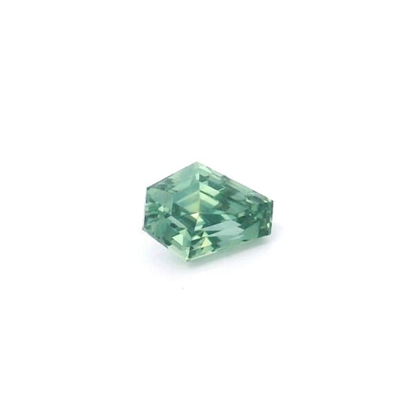 1.43 ct, Blue Green, Sapphire, Designer Cut