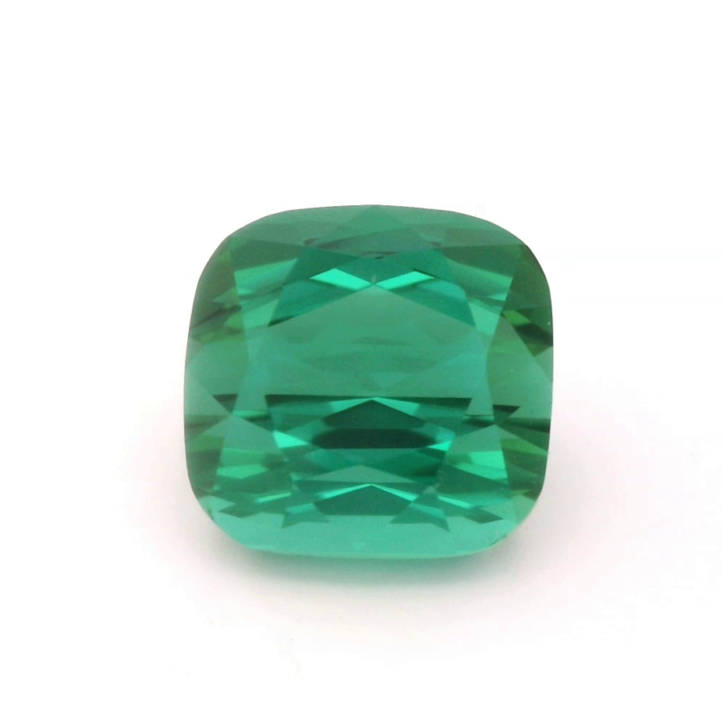 9.49 ct, Green, Tourmaline, Cushion