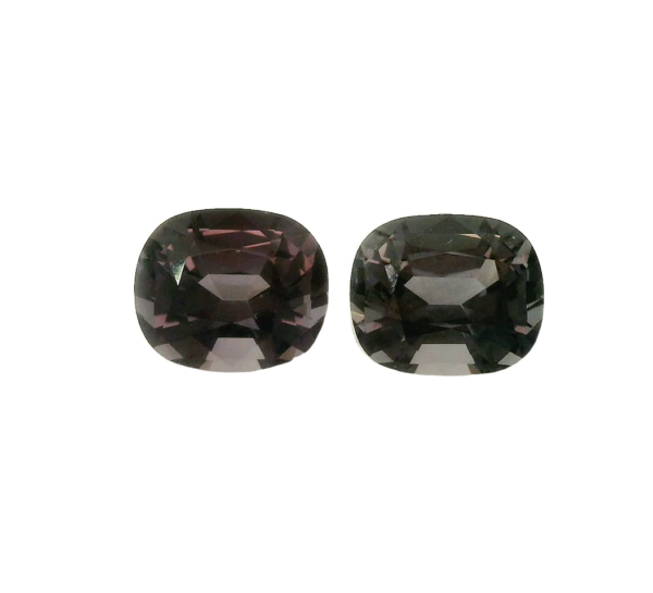 2.30 ct, Gray, Spinel, Cushion