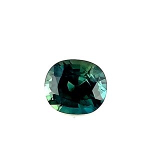 1.15 ct, Blue Green, Sapphire, Cushion