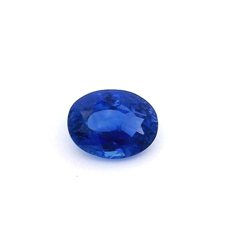 Sapphire, Blue, Cushion, 1.02 ct