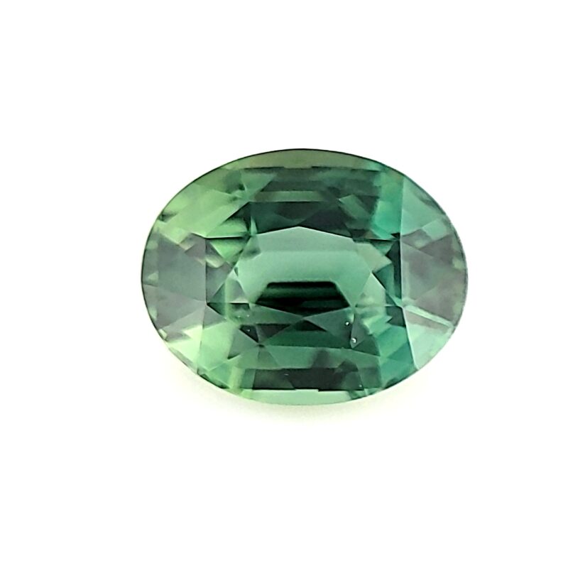 Sapphire, Blue Green, Oval, 3.56 ct