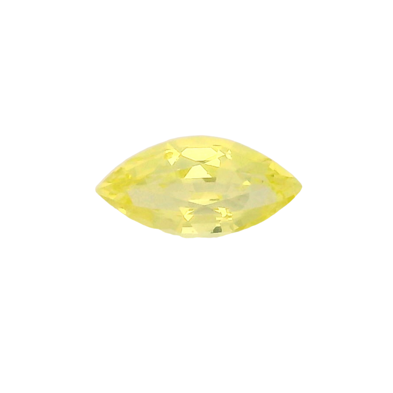 Sapphire, Yellow, Marquise, 1.04 ct