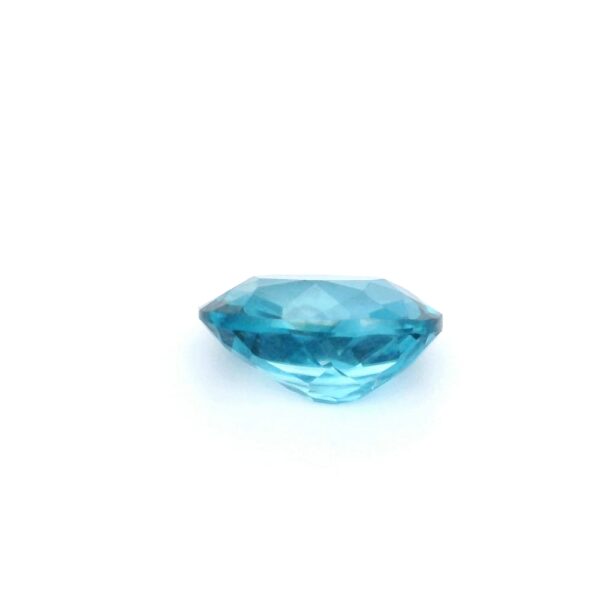 4.93 ct, Blue, Zircon, Oval - Image 2