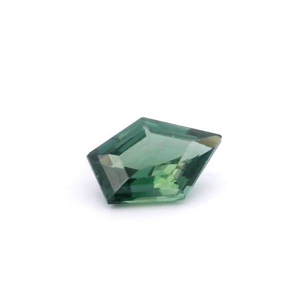 1.42 ct, Blue Green, Sapphire, Designer Cut