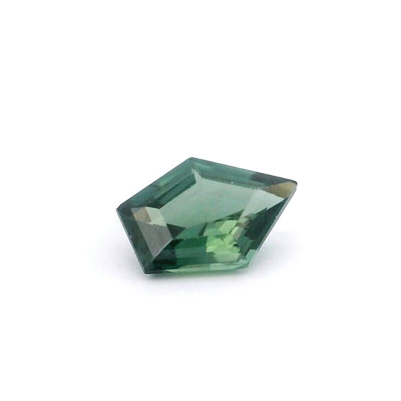 Sapphire, Blue Green, Designer Cut, 1.42 ct