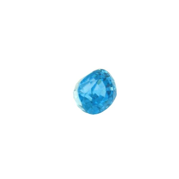 5.49 ct, Blue, Zircon, Oval - Image 3