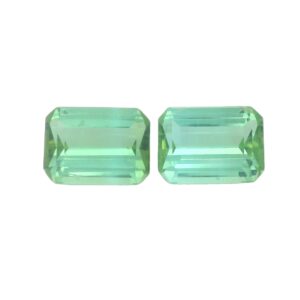 2.94 ct, Green, Tourmaline, Emerald cut