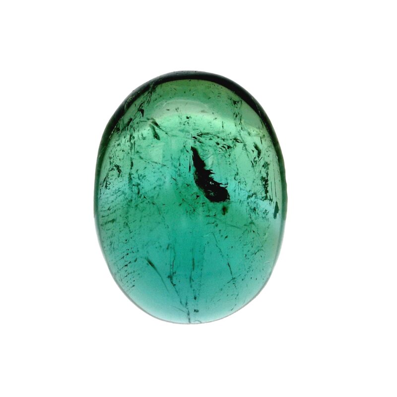 Tourmaline, Green, Oval, 8.66 ct