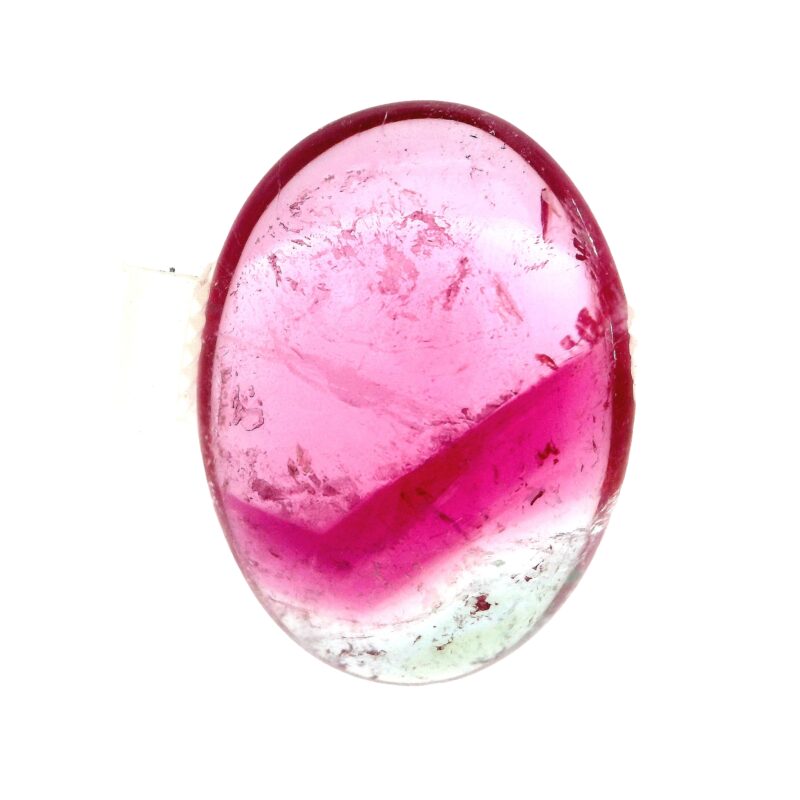 Tourmaline, Bi-color, Oval, 6.84 ct