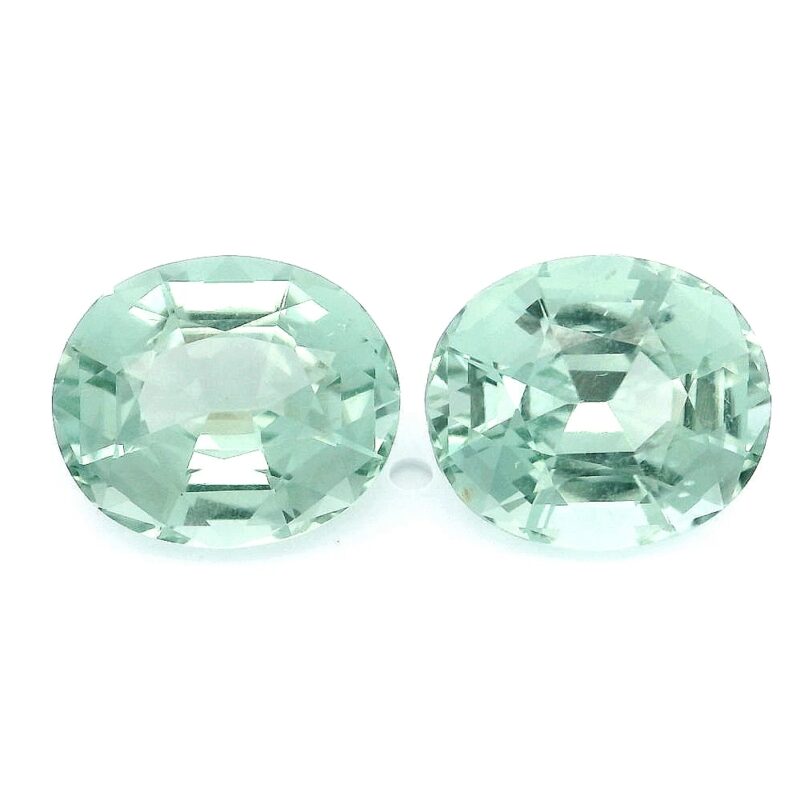 Tourmaline, Green, Oval, 11.38 ct