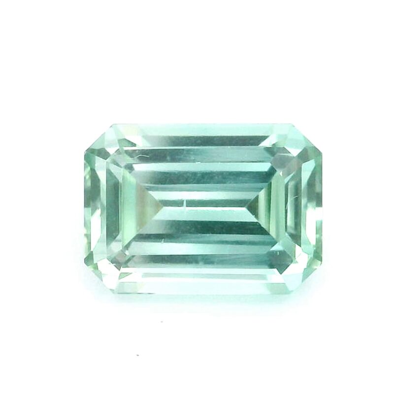 Tourmaline, Green, Emerald cut, 5.22 ct